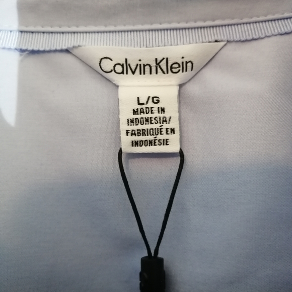 Calvin Klein Button Down Stretch Shirt  size Lg - Picture 4 of 7
